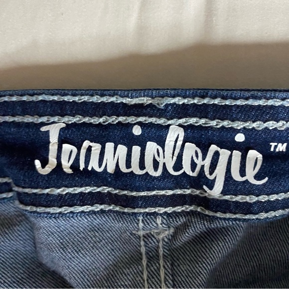 Jeaniologie Denim Overalls Jumper Dress Size 8 Adjustable Cutegoth Kidcore Y2K - Picture 3 of 13